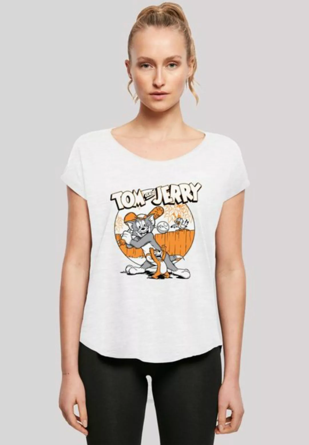 F4NT4STIC T-Shirt Tom and Jerry TV Serie Play Baseball Print günstig online kaufen