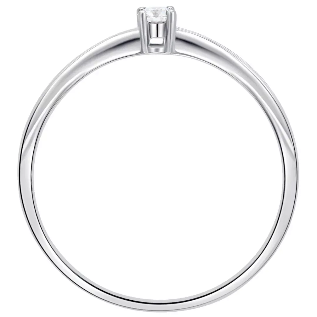 ONE ELEMENT Diamantring "0,03 ct Diamant Brillant Ring aus 585 Weißgold", D günstig online kaufen