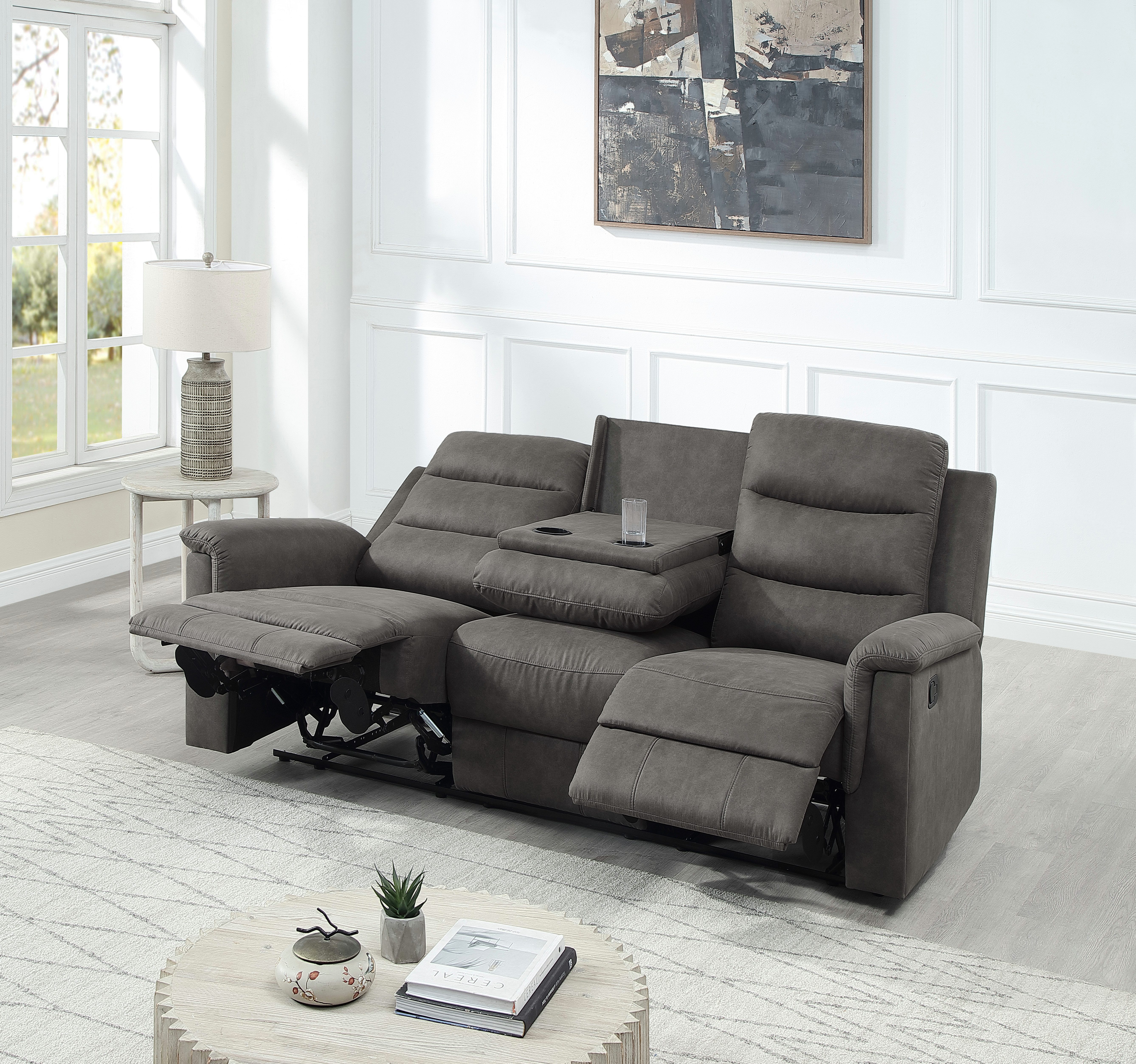 ATLANTIC home collection 3-Sitzer "Cliff mit 2 Relaxfunktionen", Federkern günstig online kaufen