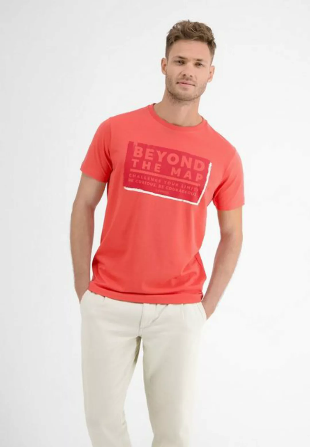 LERROS T-Shirt "LERROS T-Shirt *Beyond the map*" günstig online kaufen
