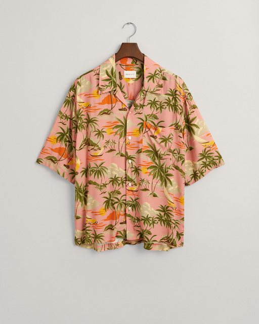 Gant T-Shirt REL VISCOSE HAWAII PRINT SS SHIRT günstig online kaufen