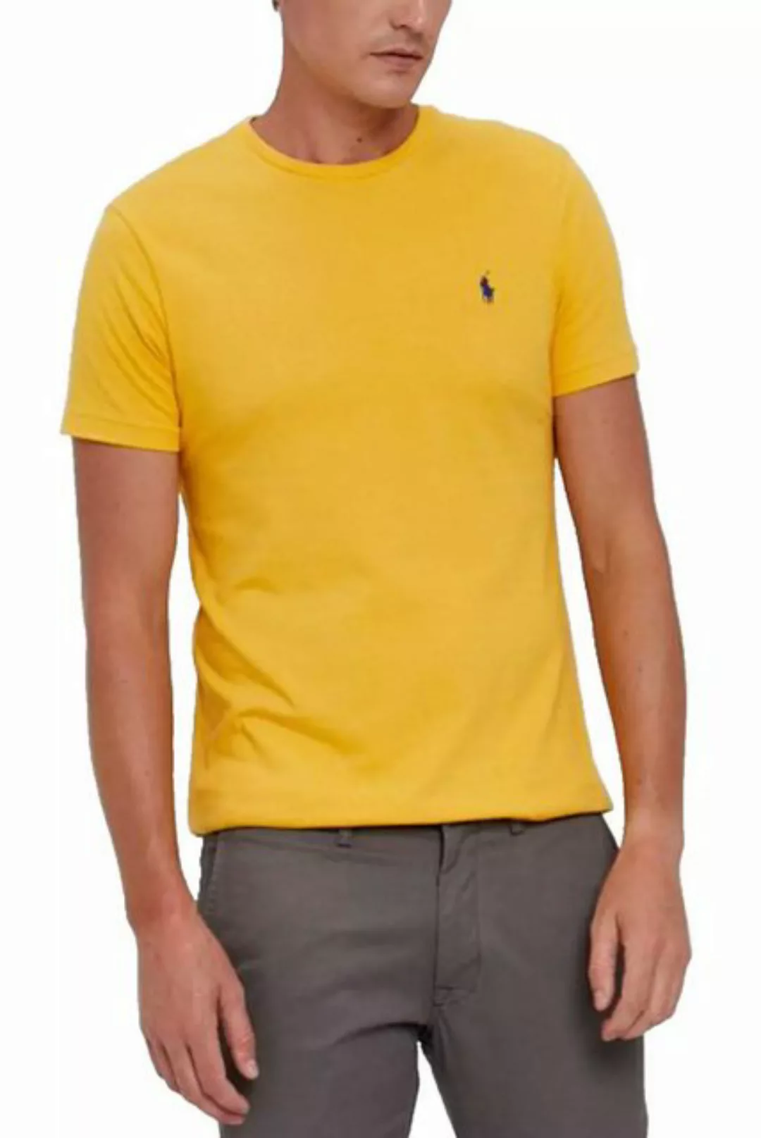 Polo Ralph Lauren T-Shirt Custom Slim Fit Pony Hochwertige Jersey-Qualität günstig online kaufen