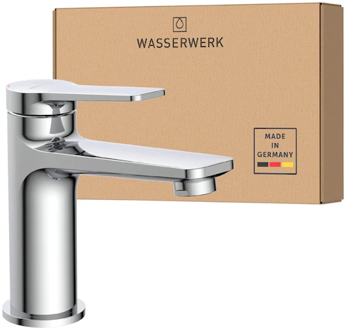 WASSERWERK Waschtischarmatur »WT 12«, inkl. Popup, wassersparend günstig online kaufen