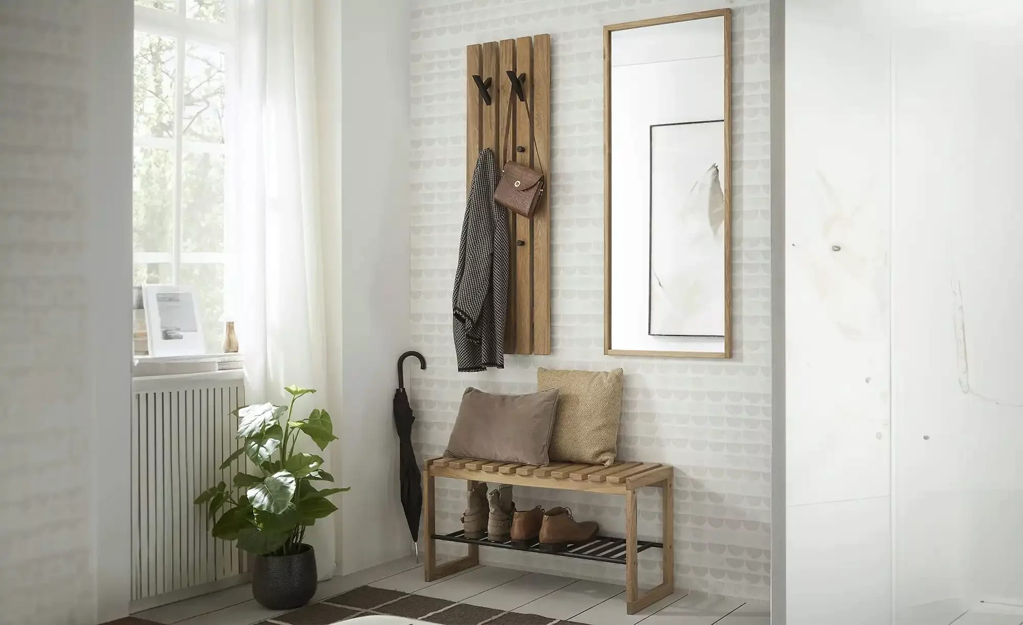 MCA furniture Garderobenpaneel "BANTRY Garderobenpaneel W3-5" günstig online kaufen