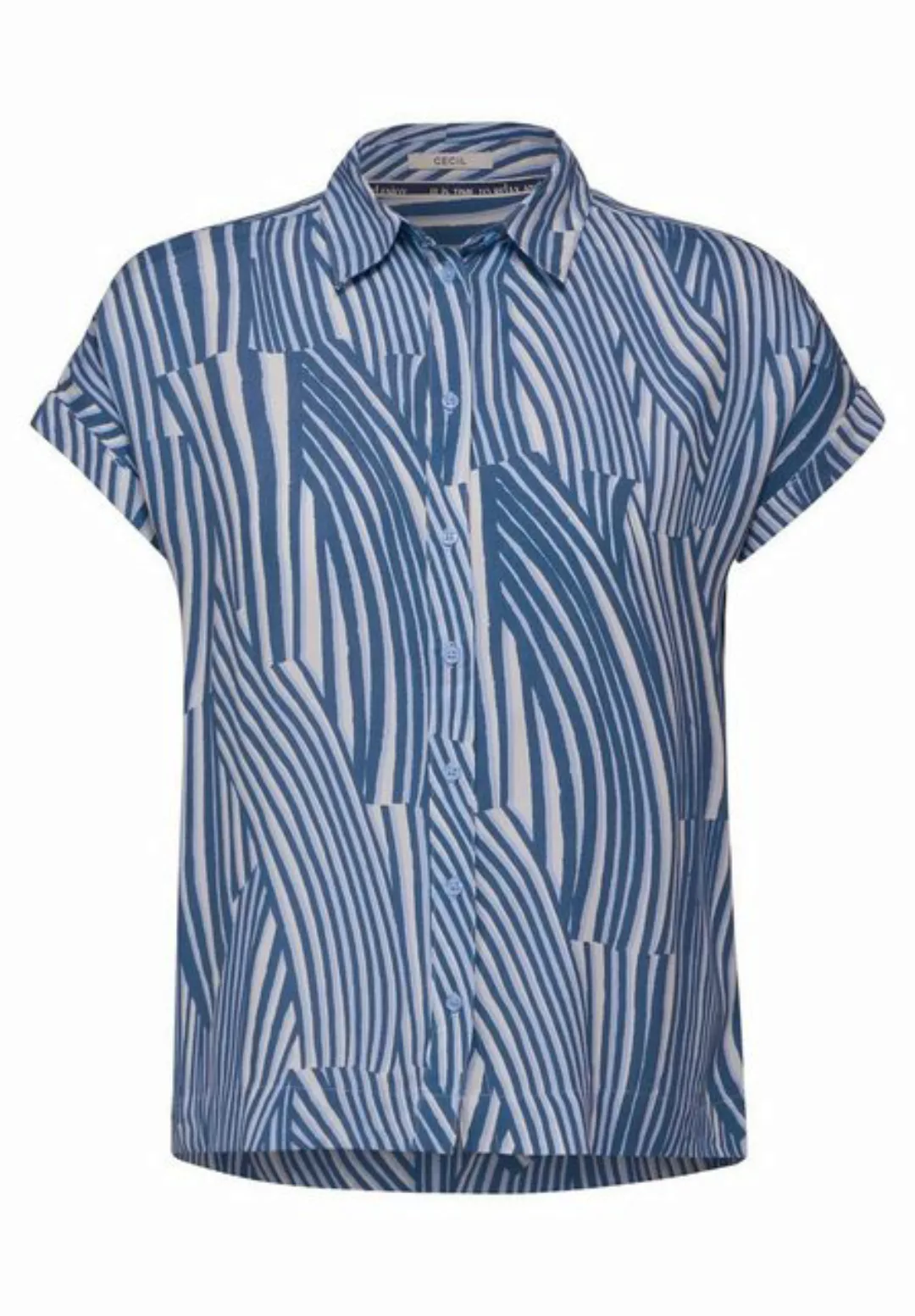 Cecil Blusenshirt Printed Shirt Collar Blouse günstig online kaufen