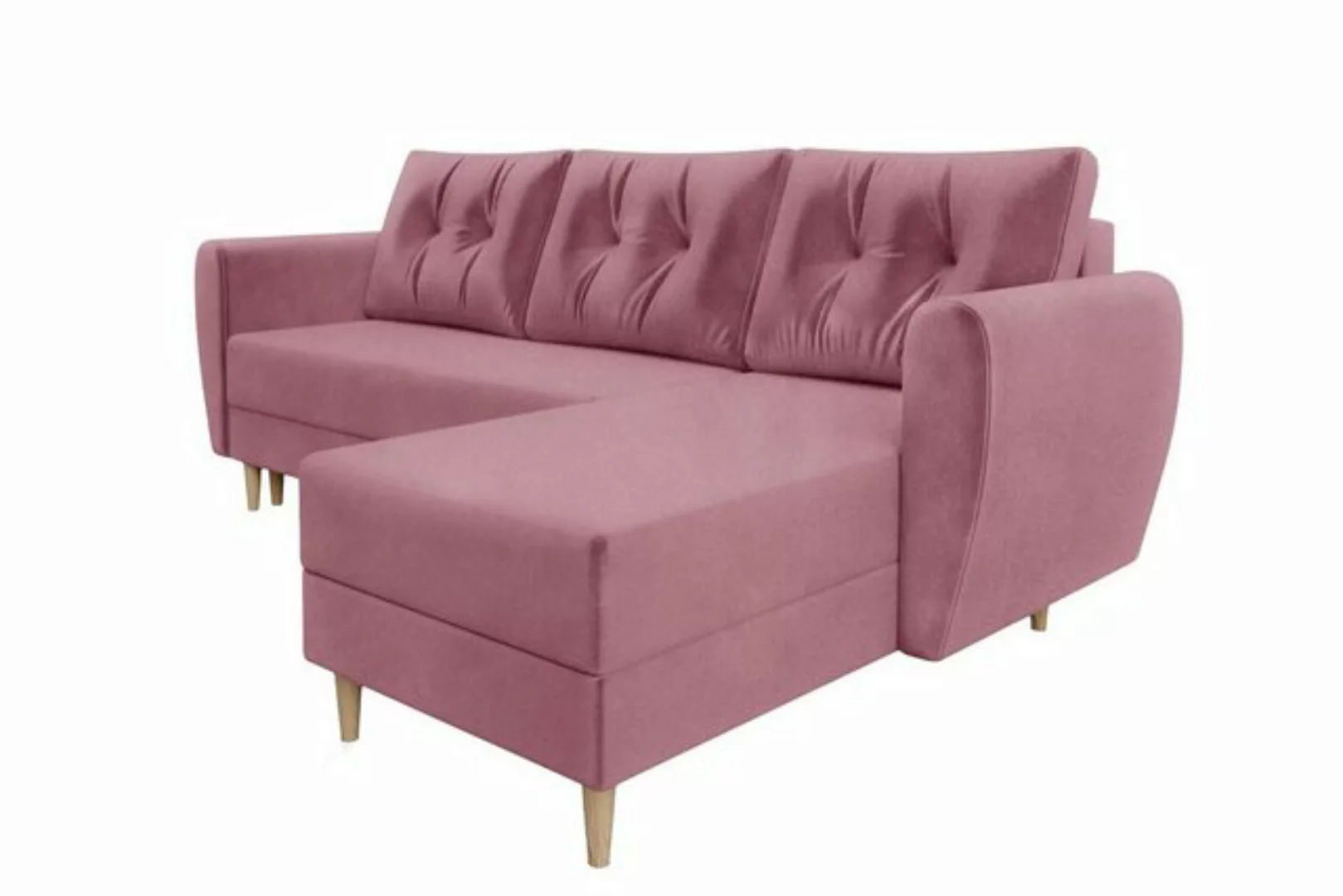 99rooms Ecksofa Canaria, L-Form, Eckcouch, Sofa, Sitzkomfort, mit Bettfunkt günstig online kaufen