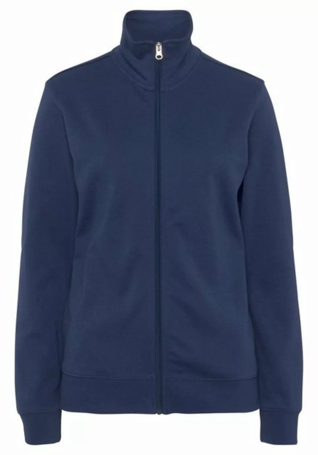 Bench. Loungewear Sweatjacke (1-tlg) mit bestickten Stehkragen, Loungeanzug günstig online kaufen