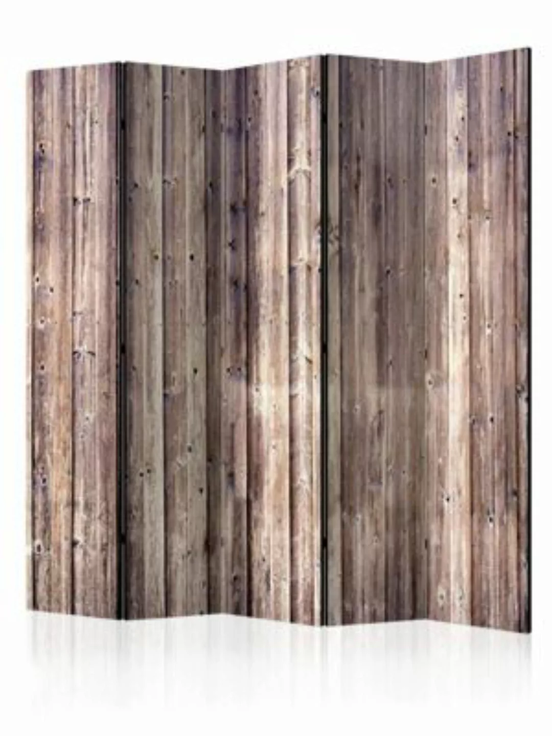artgeist Paravent Wooden Charm II [Room Dividers] braun Gr. 225 x 172 günstig online kaufen