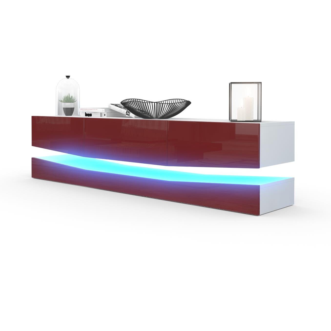 Vladon Lowboard City (TV-Kommode mit Sockelelement, günstig online kaufen