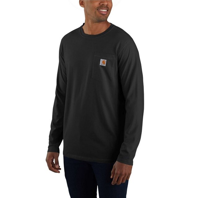 Carhartt Longsleeve Carhartt FORCE FLEX POCKET T-SHIRT L/S 104617 (1-tlg) günstig online kaufen