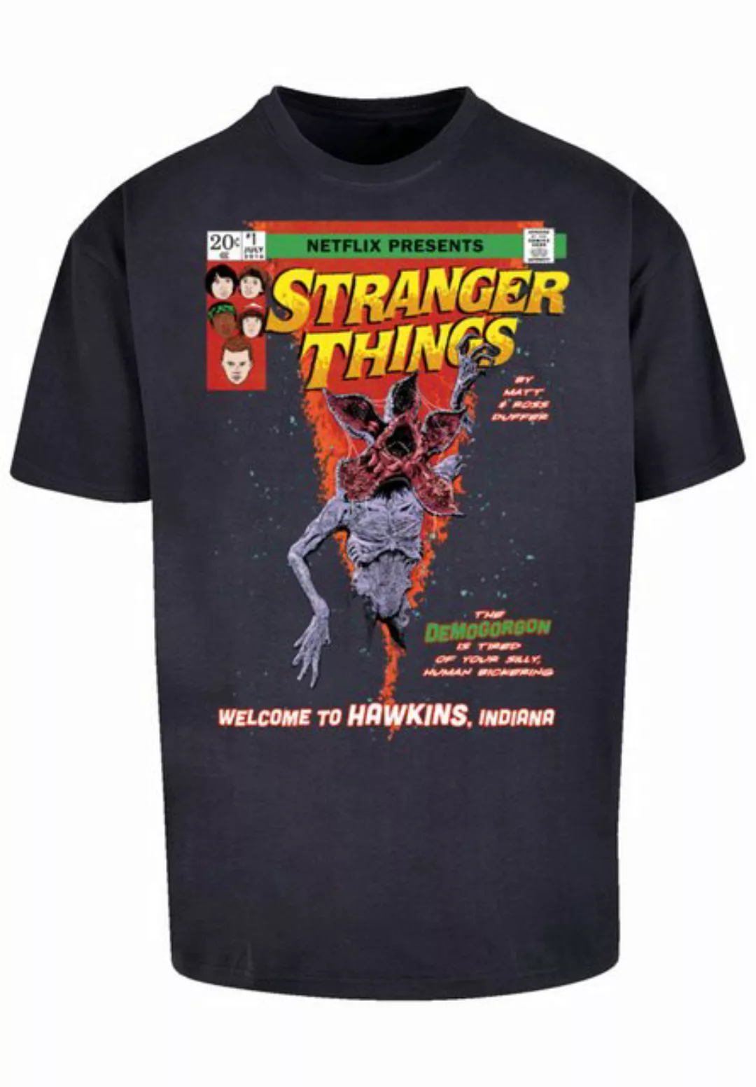 F4NT4STIC T-Shirt Stranger Things Comic Cover Premium Qualität günstig online kaufen