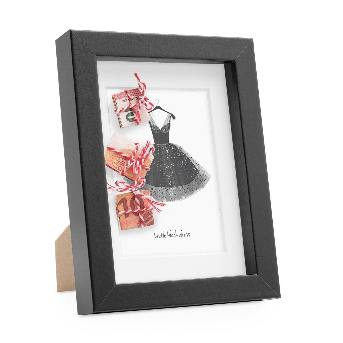 PHOTOLINI Bilderrahmen 3D-Rahmen mit Passepartout / günstig online kaufen