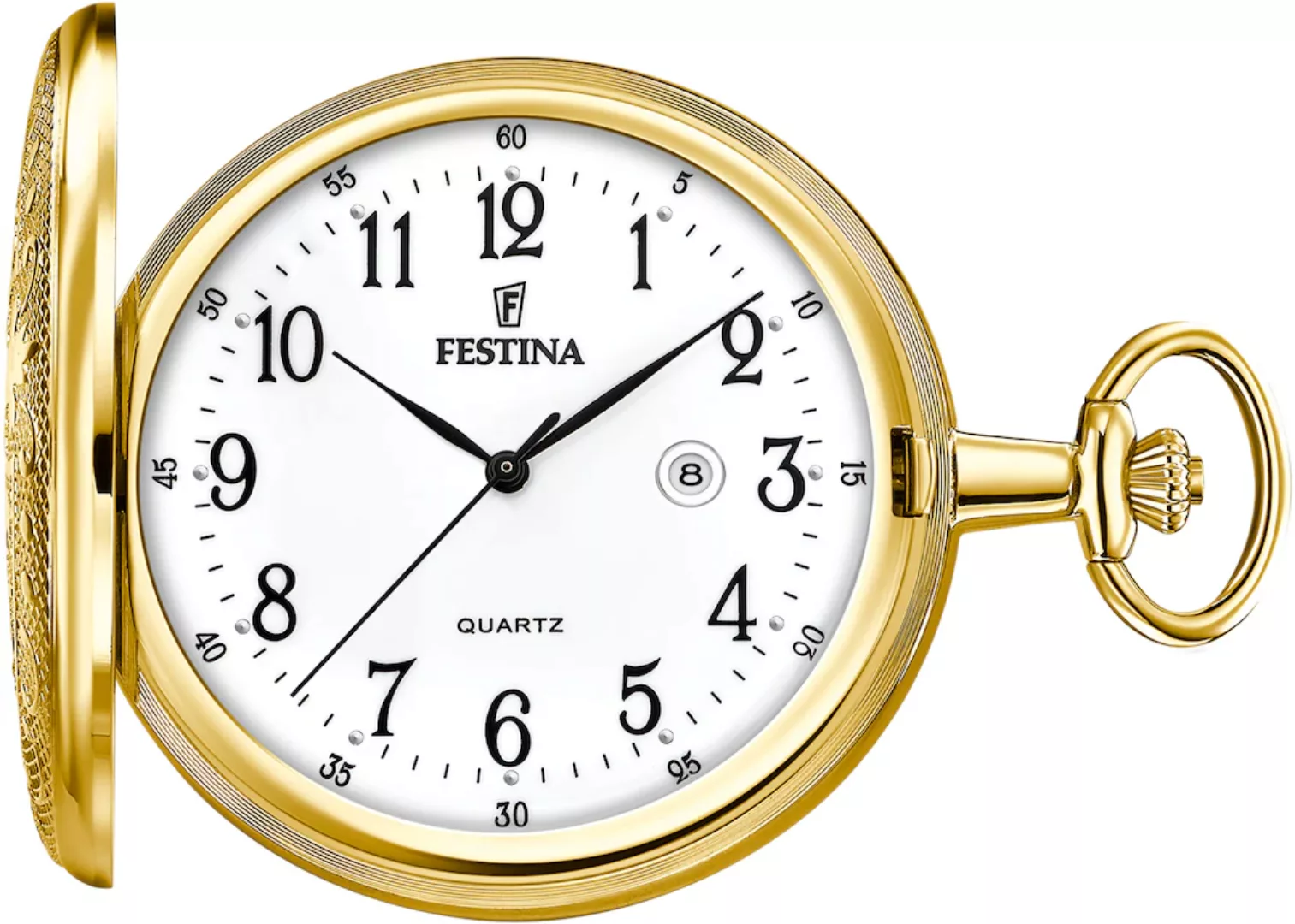 Festina Taschenuhr "F2028/1", (Set, 2 tlg., mit Kette) günstig online kaufen