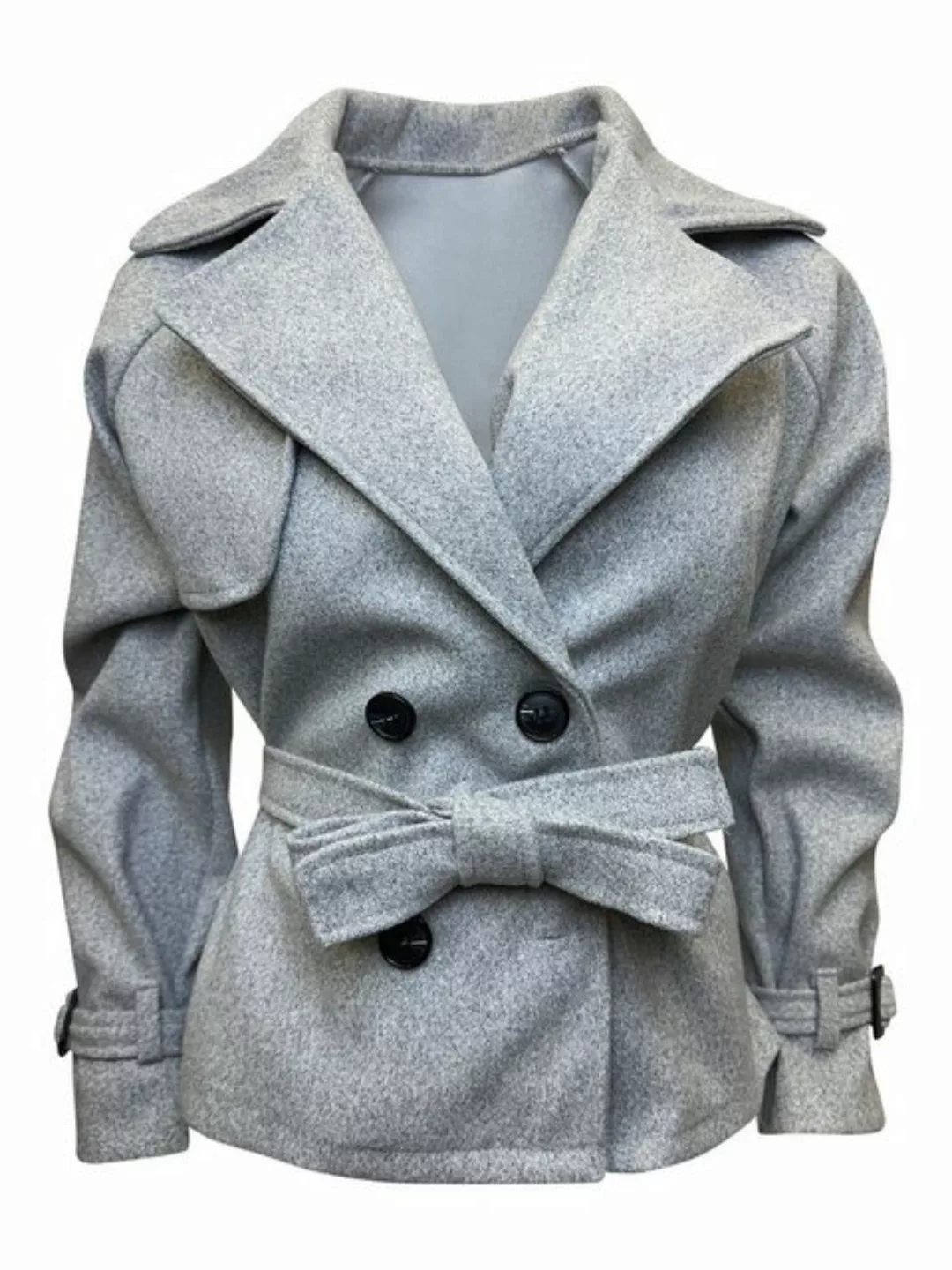 Worldclassca Trenchcoat Worldclassca Kurzer Doppelreihiger TRENCHCOAT Jacke günstig online kaufen