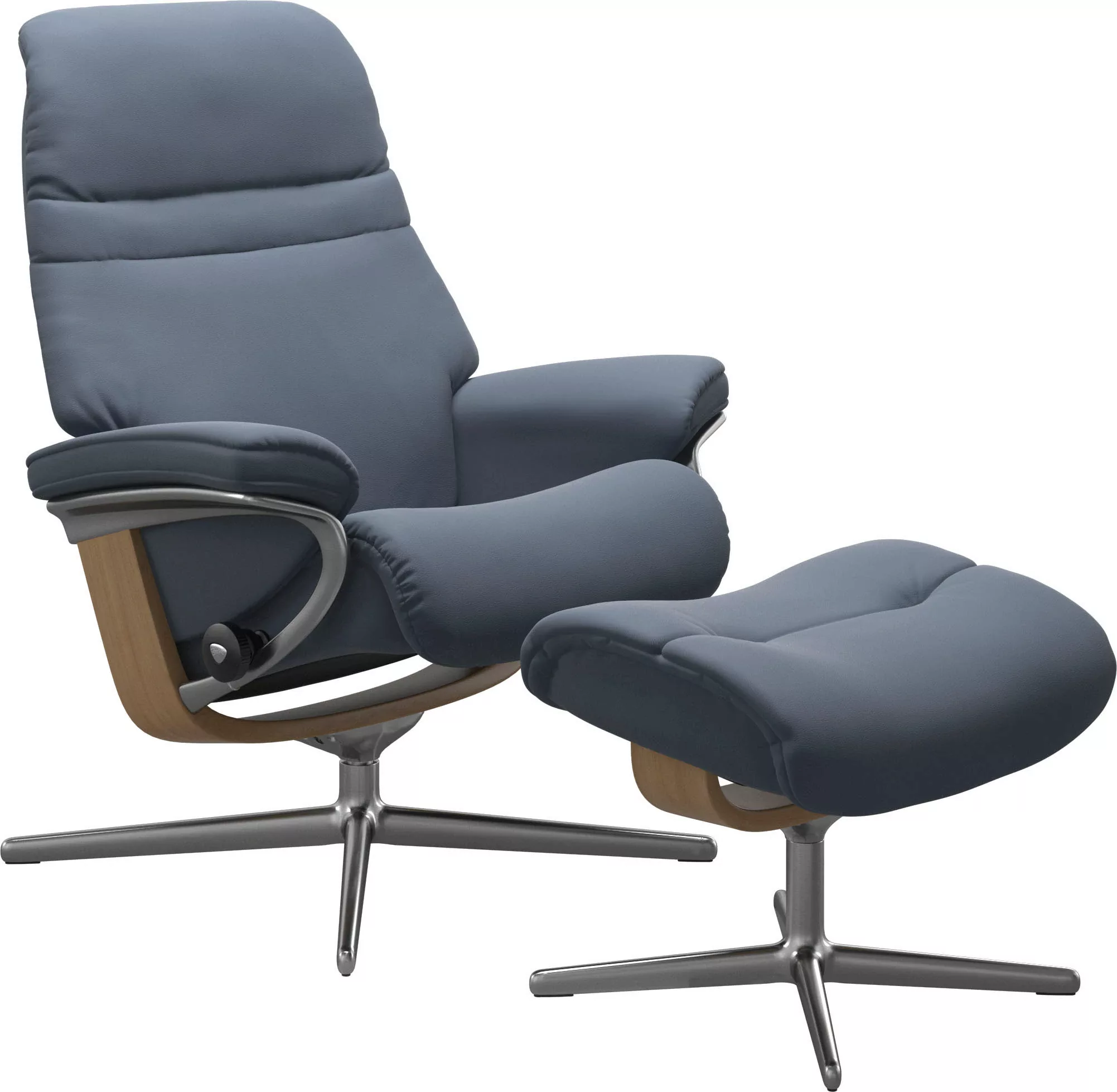 Stressless Relaxsessel "Sunrise", mit Cross Base, Größe S, M & L, Holzakzen günstig online kaufen