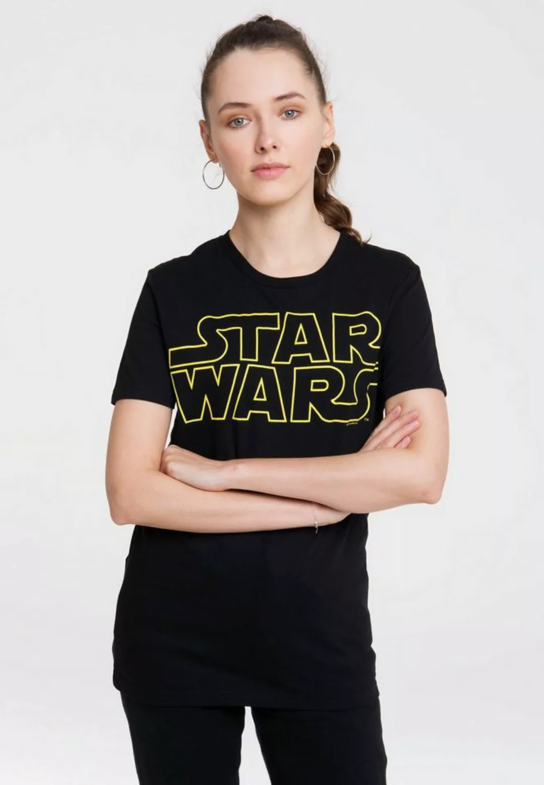 LOGOSHIRT T-Shirt Star Wars - Logo mit lizenziertem Originaldesign günstig online kaufen