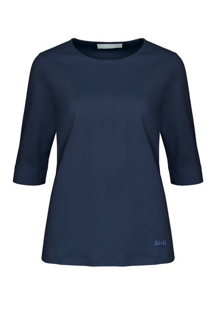 bianca Rundhalsshirt DINI aus softer Jersey-Qualität in Trendfarbe günstig online kaufen