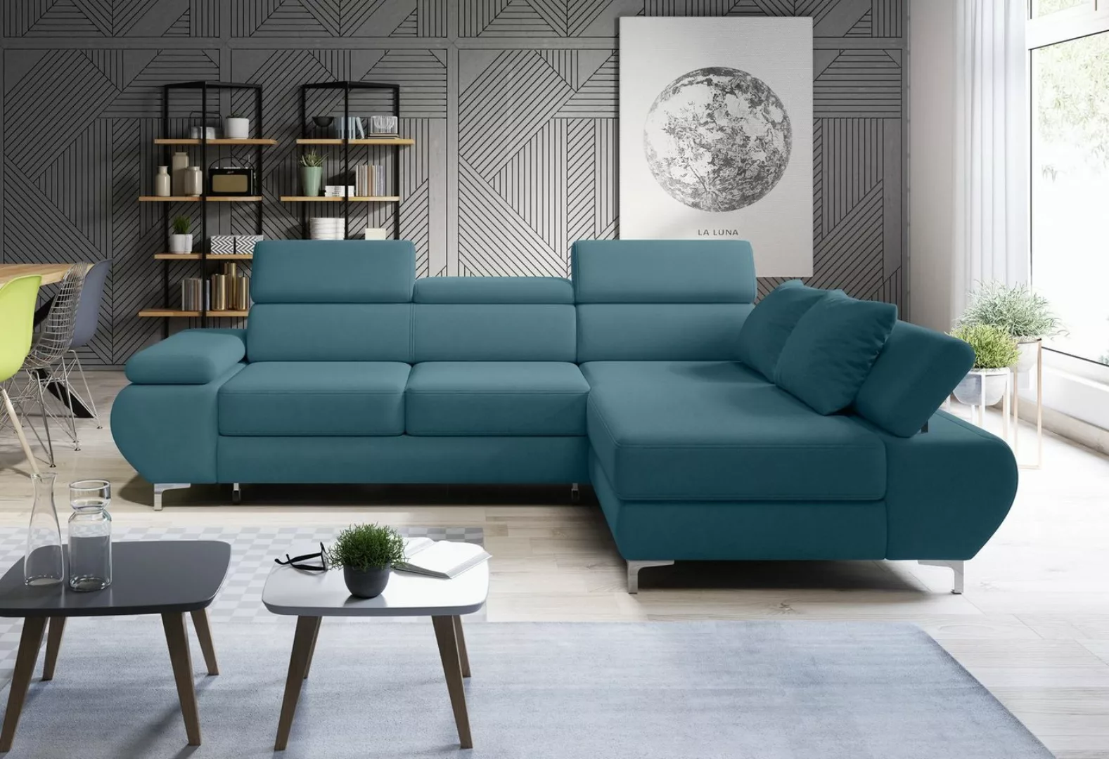 99rooms Ecksofa Flagman Mini, L-Form, Eckcouch, Design günstig online kaufen