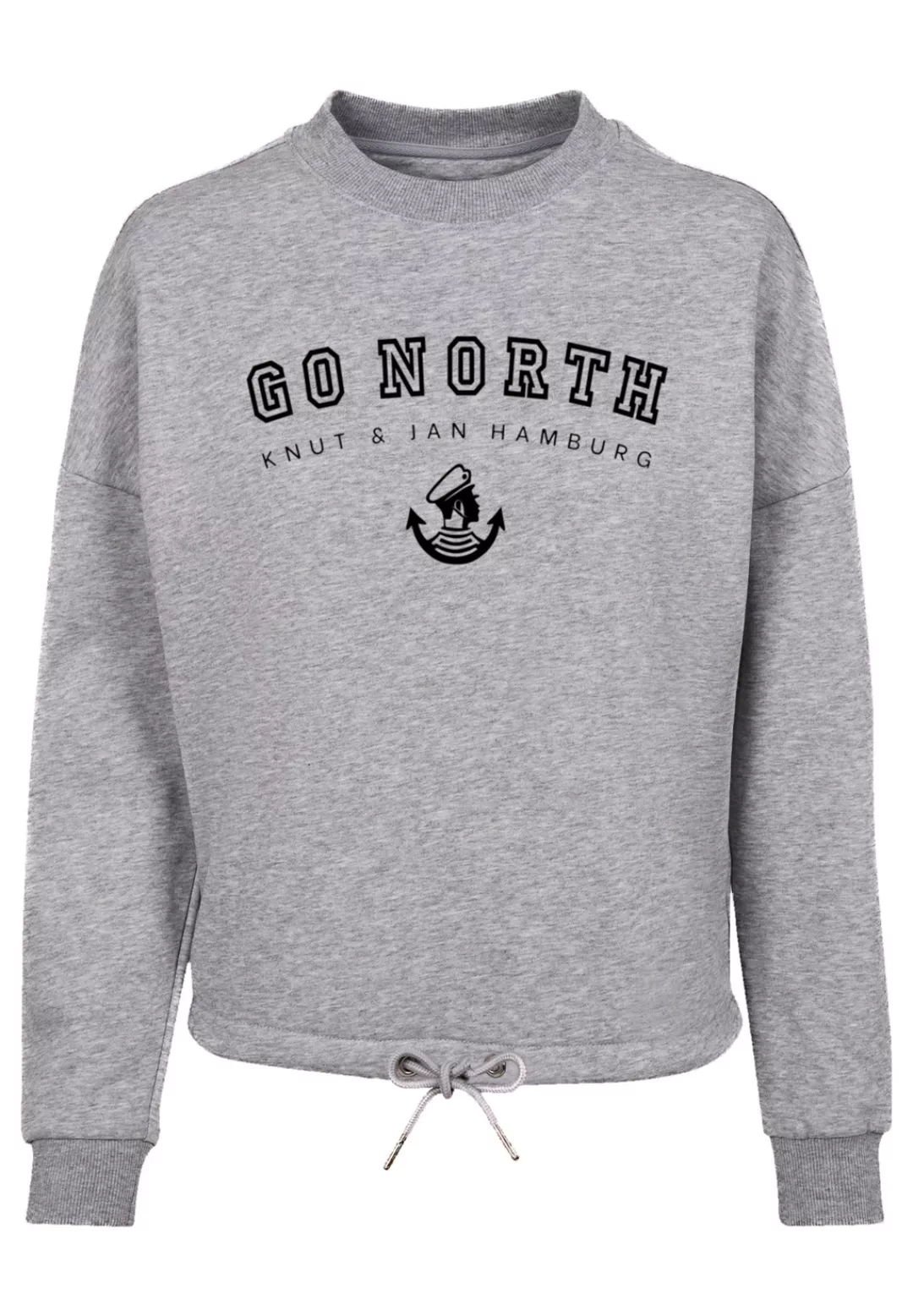 F4NT4STIC Sweatshirt "Go North Knut & Jan Hamburg", Print günstig online kaufen