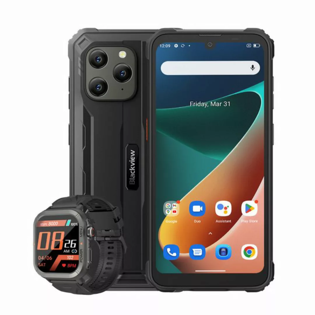 blackview BV5300Pro incl. W30 Smartphone (6,1 Zoll, 13 MP Kamera, Dual 4G S günstig online kaufen