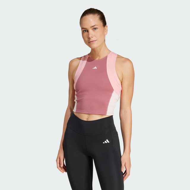 adidas Performance Tanktop TECHFIT COLORBLOCK TRAINING CROP TANKTOP günstig online kaufen