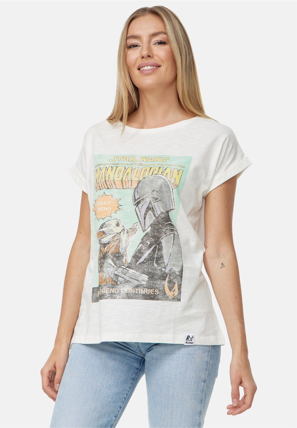 Recovered T-Shirt "Star Wars The Mandalorian", im zeitlosen Design günstig online kaufen