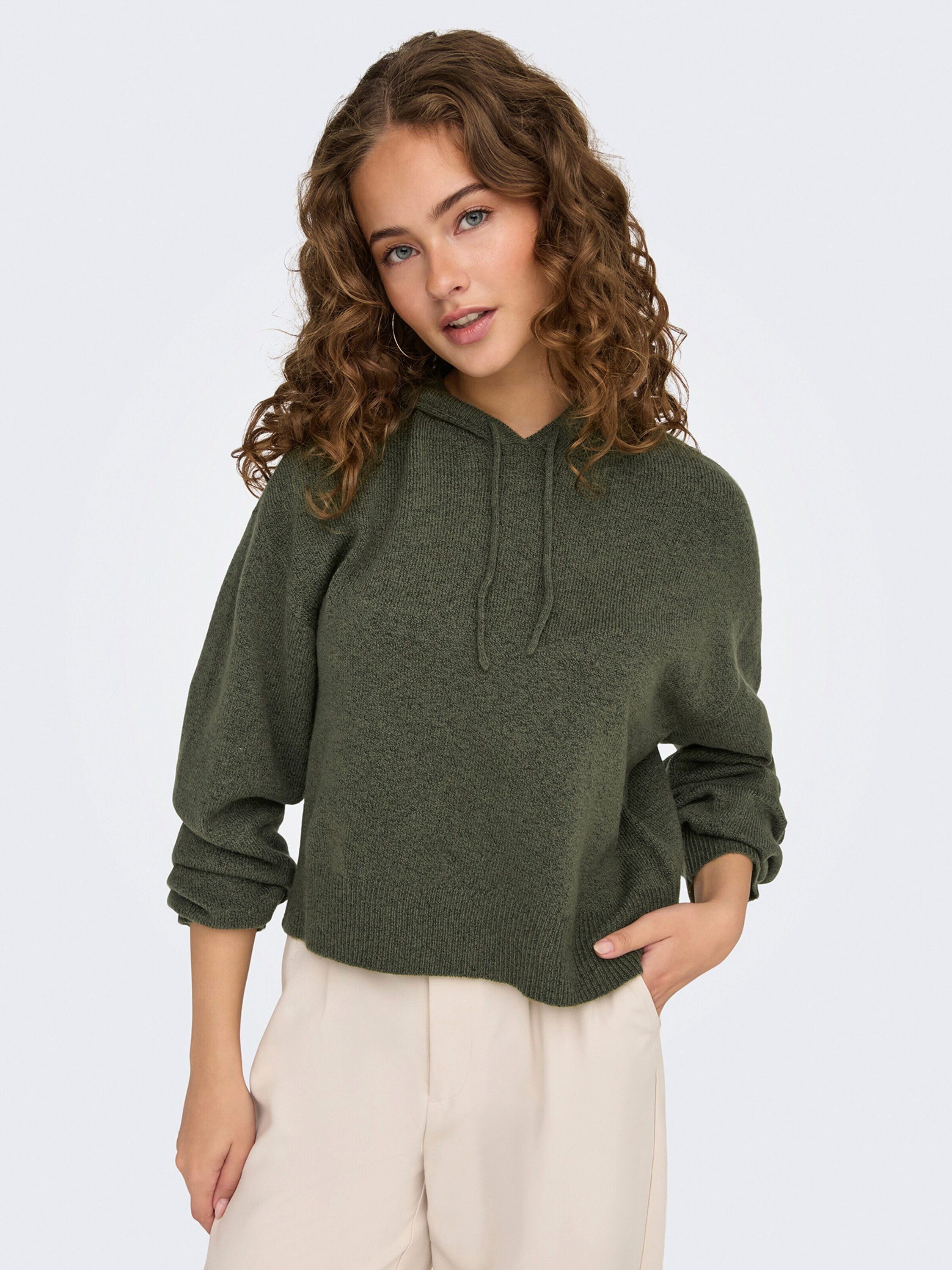 JDY Kapuzenpullover JDYRUE LIFE L/S SHORT günstig online kaufen