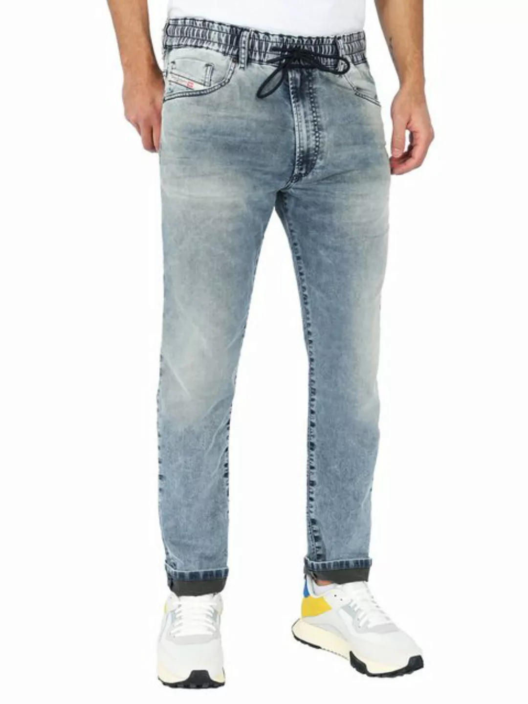 Diesel Tapered-fit-Jeans Stretch JoggJeans - D-Krooley 068DU - Länge:32 günstig online kaufen
