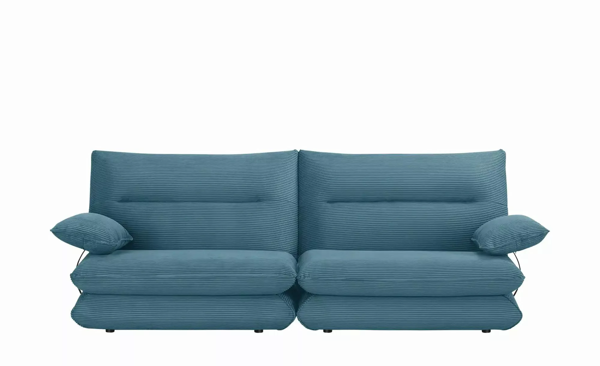 smart 3-sitzer Sofa  Ellen ¦ türkis/petrol ¦ Maße (cm): B: 244 H: 89 T: 108 günstig online kaufen