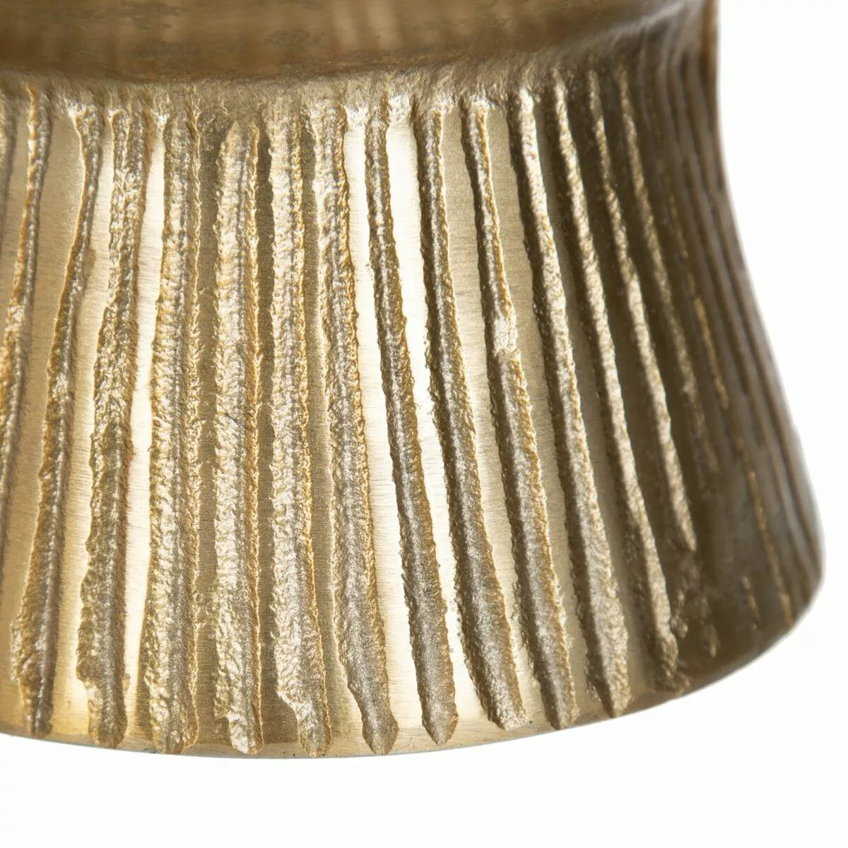 Vase Gold Metall 15 X 15 X 46 Cm günstig online kaufen