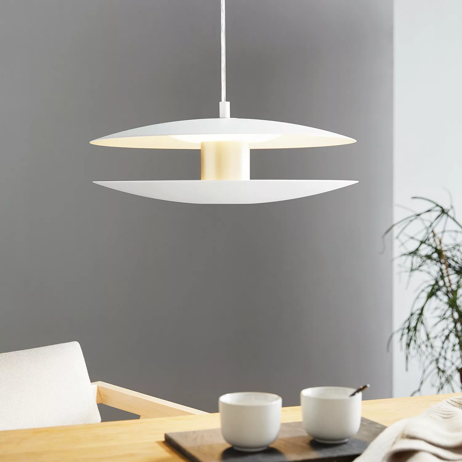 home24 LED-Pendelleuchte Trappeto günstig online kaufen