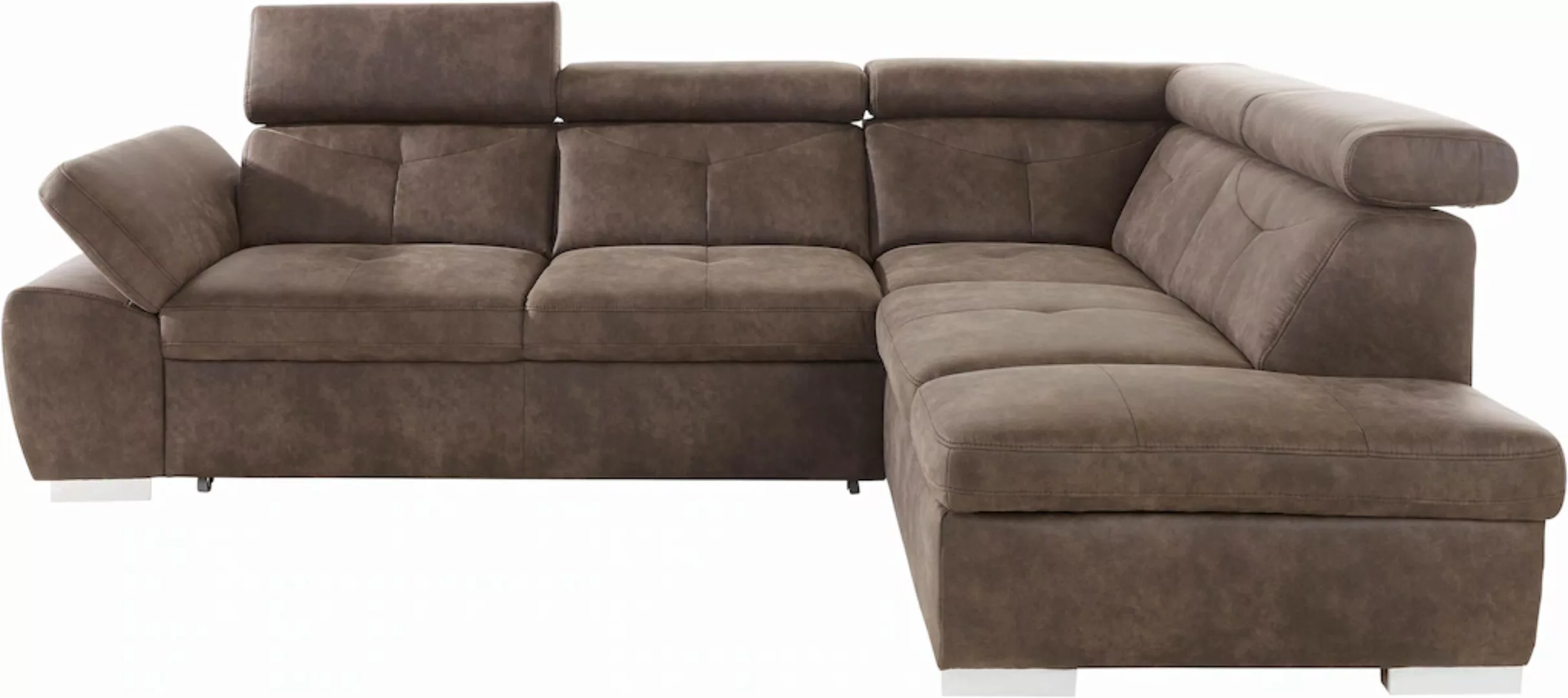 exxpo - sofa fashion Ecksofa »Spring, super bequem und komfortabel mit Armt günstig online kaufen