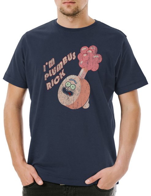 Urban Backwoods Print-Shirt Plumbus Rick Herren T-Shirt Sanchez Beth Advent günstig online kaufen