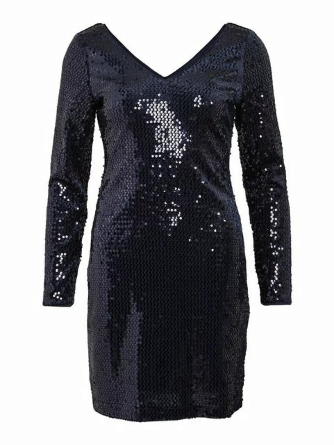Vila Abendkleid Mini Kleid Pailletten V-Ausschnitt VISADIE (kurz) 6557 in B günstig online kaufen