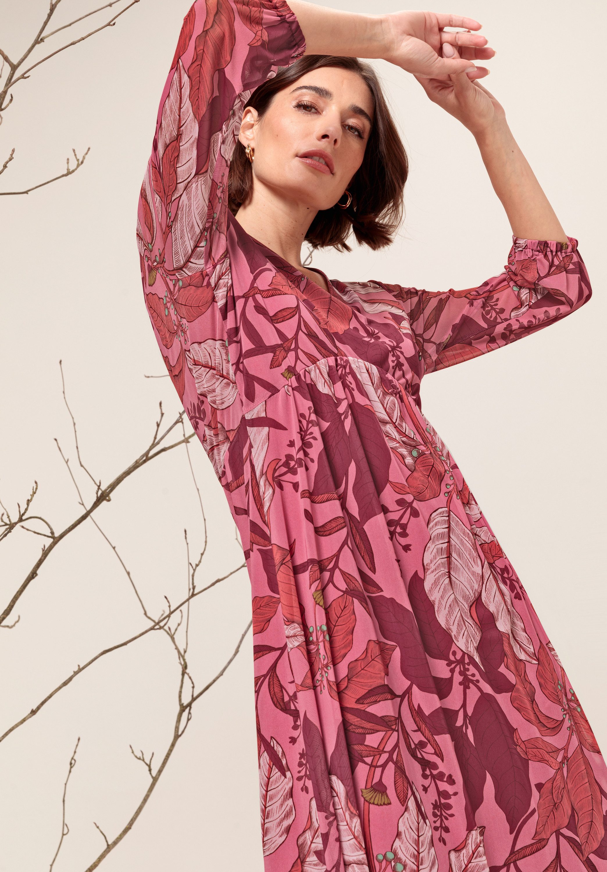 bianca Meshkleid ALDINA in floralem Print günstig online kaufen