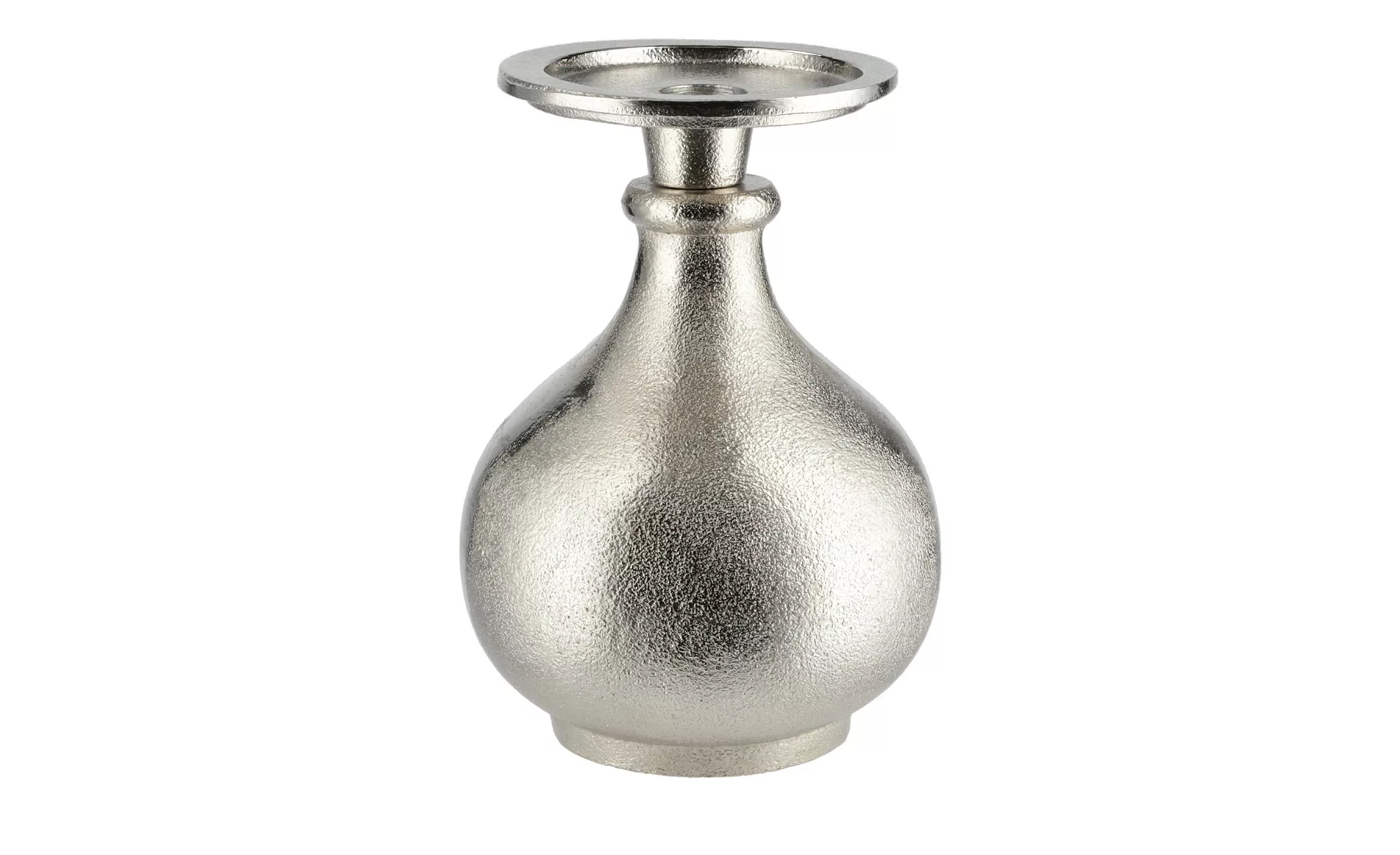 Kerzenhalter - silber - Aluminum - 17,5 cm - Sconto günstig online kaufen