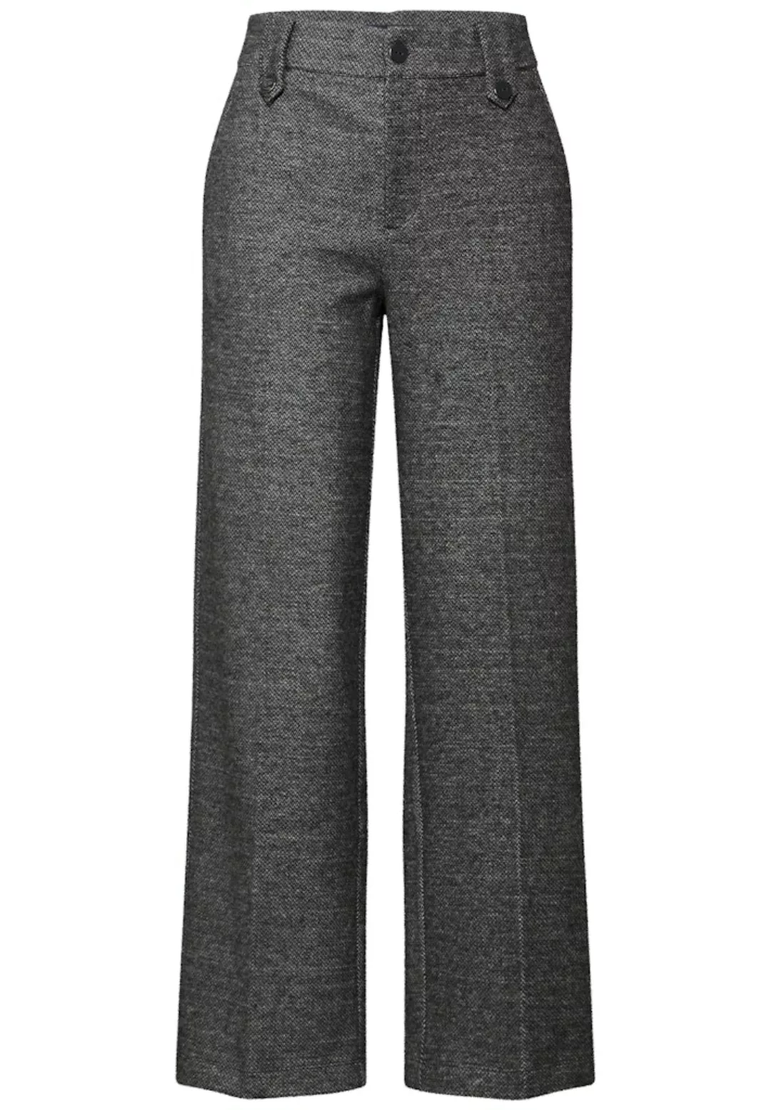 STREET ONE Stoffhose Fishbone-Hose im Casual Fit günstig online kaufen