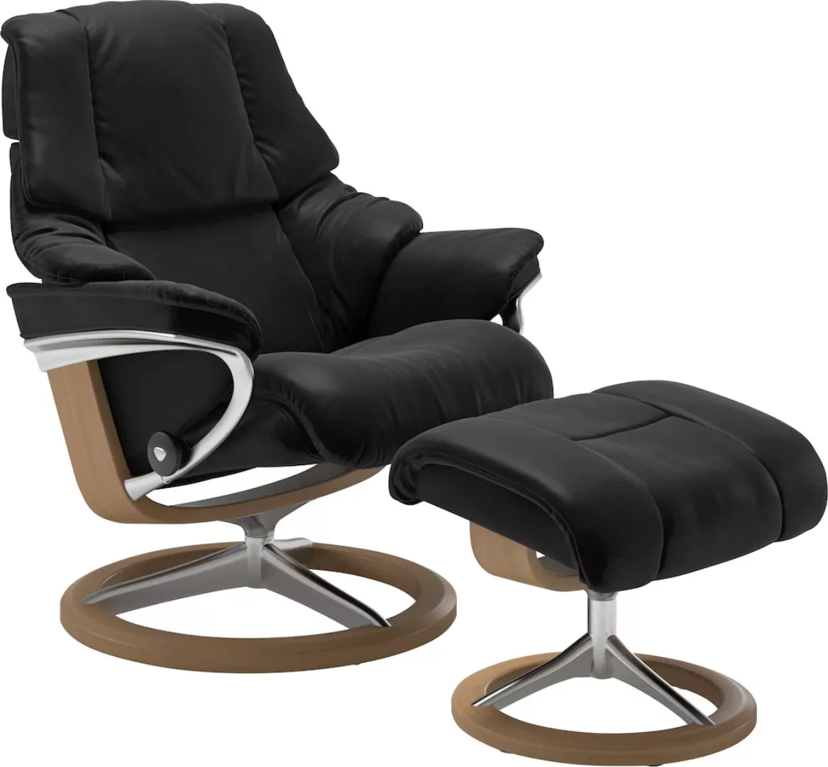 Stressless Relaxsessel "Reno", (Set, Relaxsessel mit Hocker), mit Hocker, m günstig online kaufen