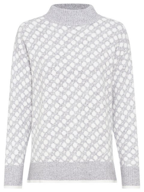 Olsen Stehkragenpullover Pullover mit Stehkragen mit seitlichen Schlitzen günstig online kaufen