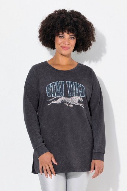 Angel of Style Sweatshirt Sweatshirt Loose Fit verzierter Print günstig online kaufen