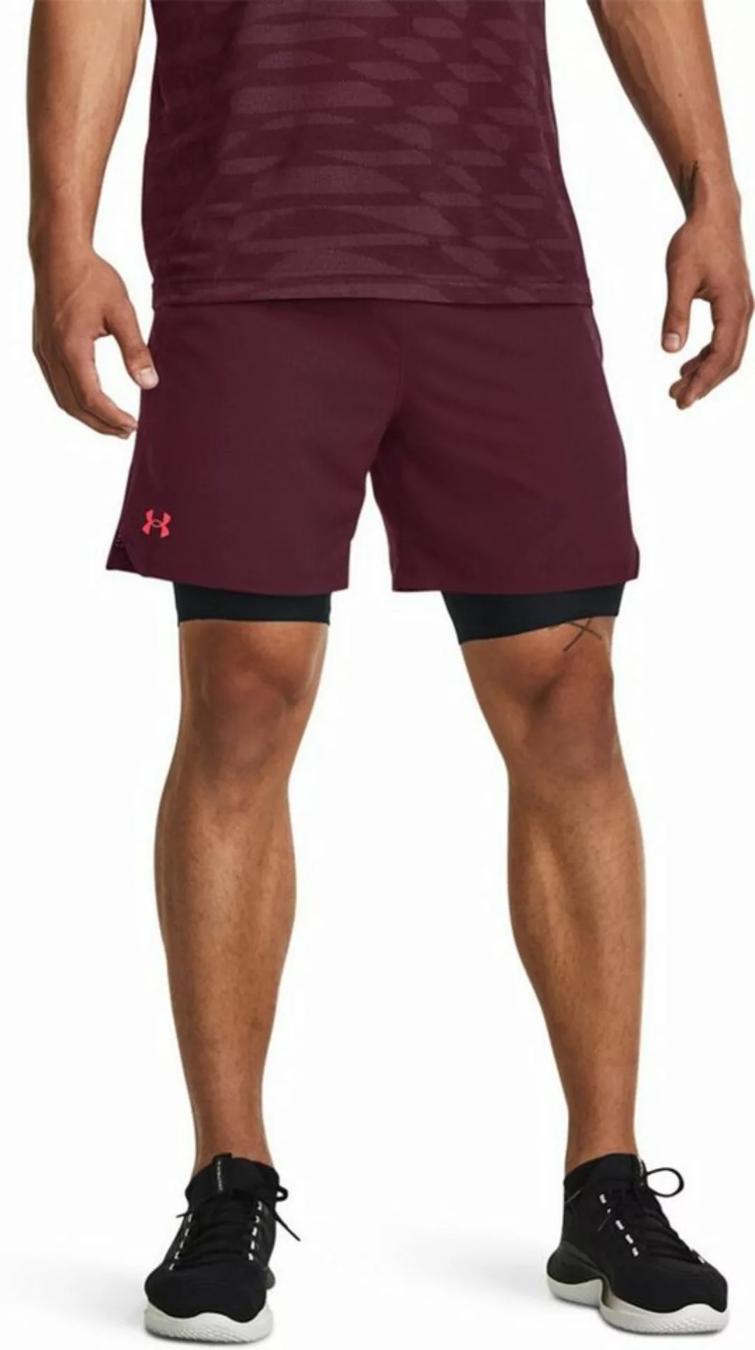 Under Armour® Shorts UA VANISH WOVEN 6IN SHORTS DARK MAROON günstig online kaufen