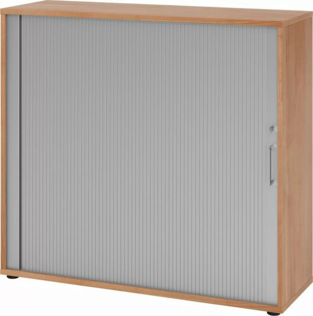 HAMMERBACHER Aktenschrank Rollladenschrank 3OH BxTxH 120x40x110cm Griff BS günstig online kaufen