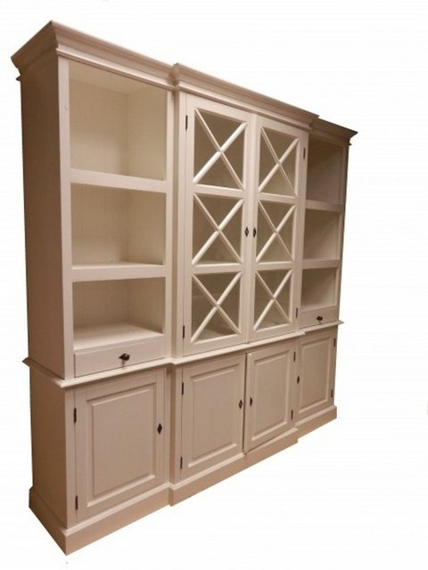 Casa Padrino Buffet Großer Shabby Chic Landhaus Stil Schrank mit 4 Türen - günstig online kaufen