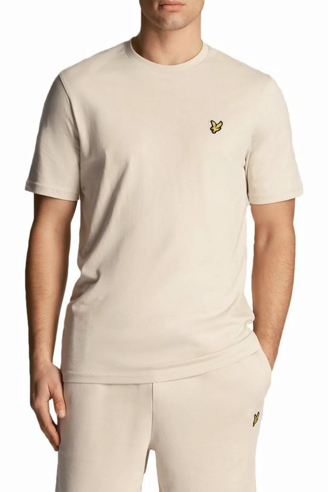 Lyle & Scott T-Shirt Aus 100% Baumwolle Gerader Schnitt günstig online kaufen