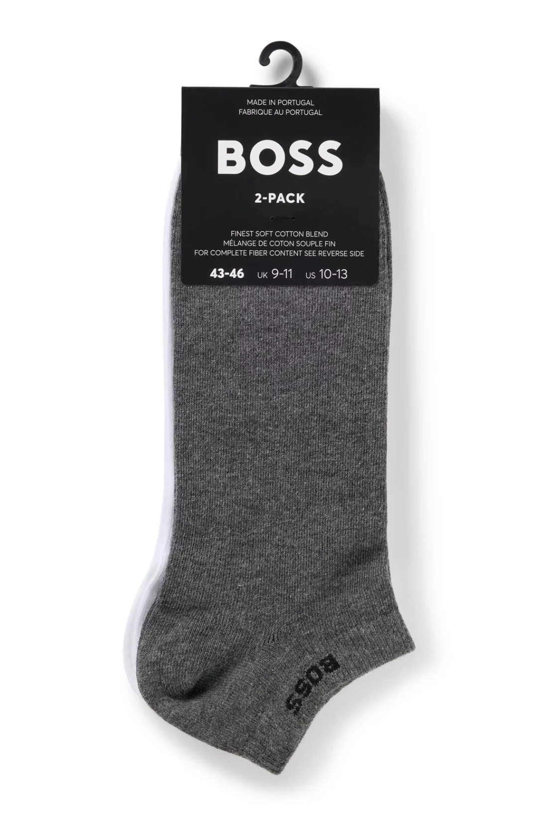 BOSS Sneakersocken "2P AS Uni Colors CC", (2 Paar), mit dezentem Logoschrif günstig online kaufen