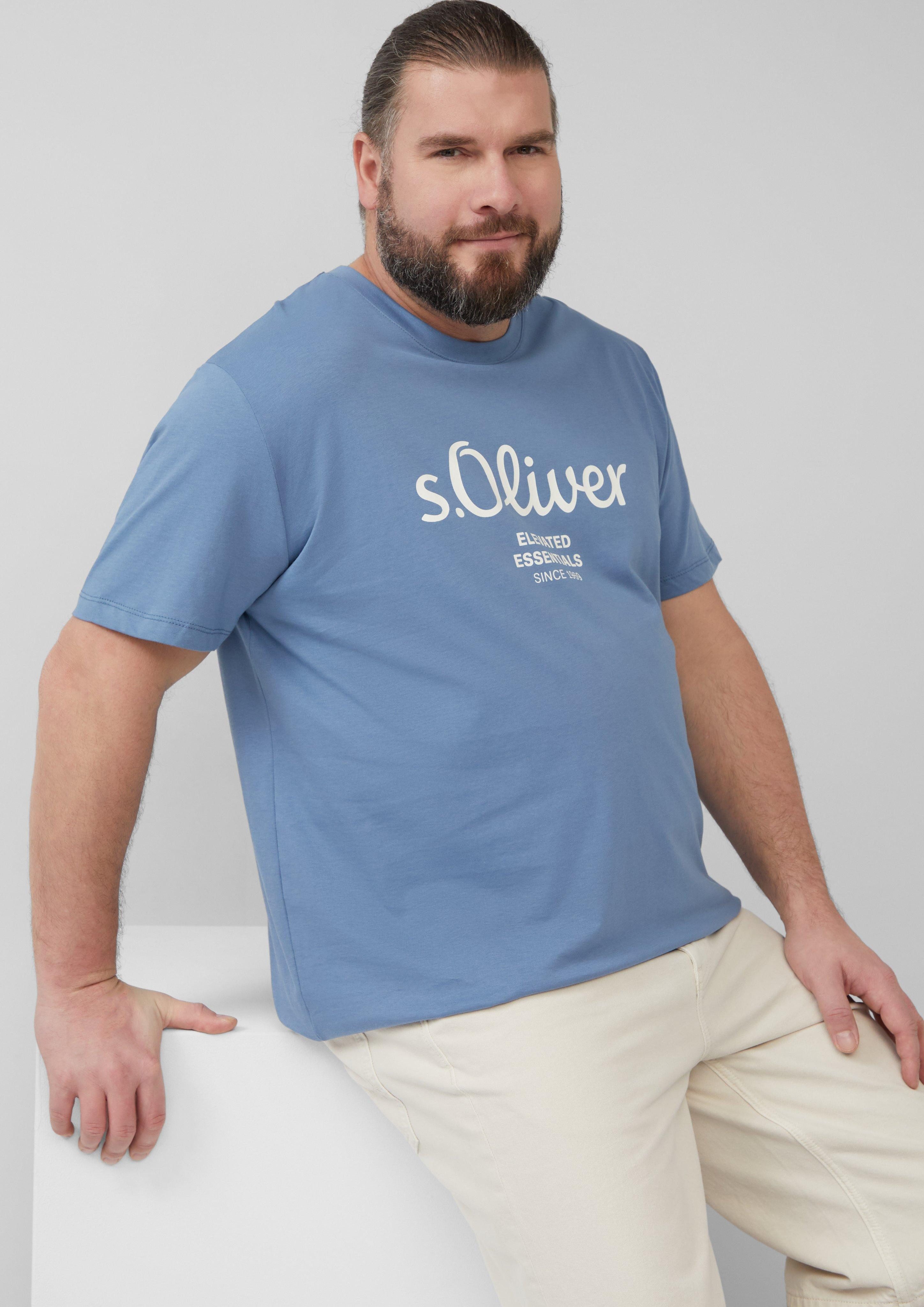 s.Oliver T-Shirt mit Print günstig online kaufen