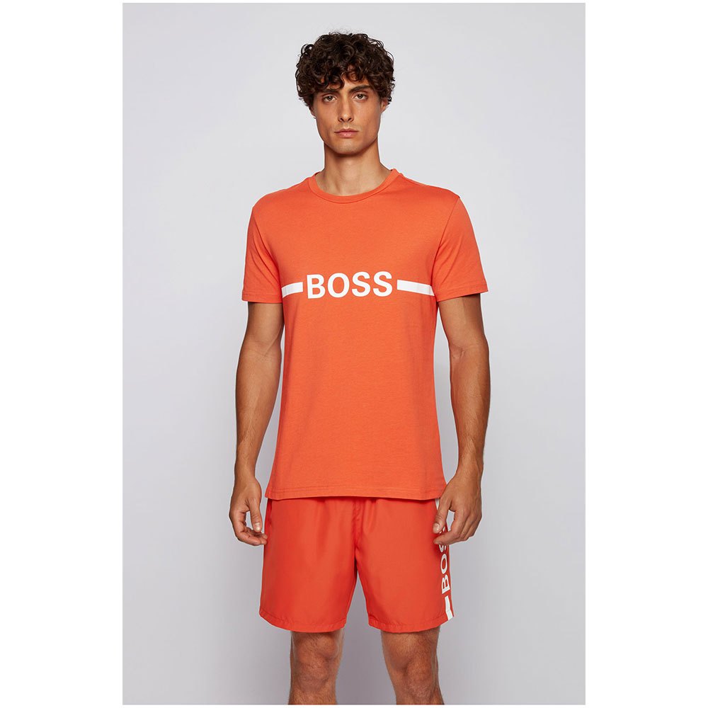 Boss 0 Kurzarm T-shirt L Medium Orange günstig online kaufen