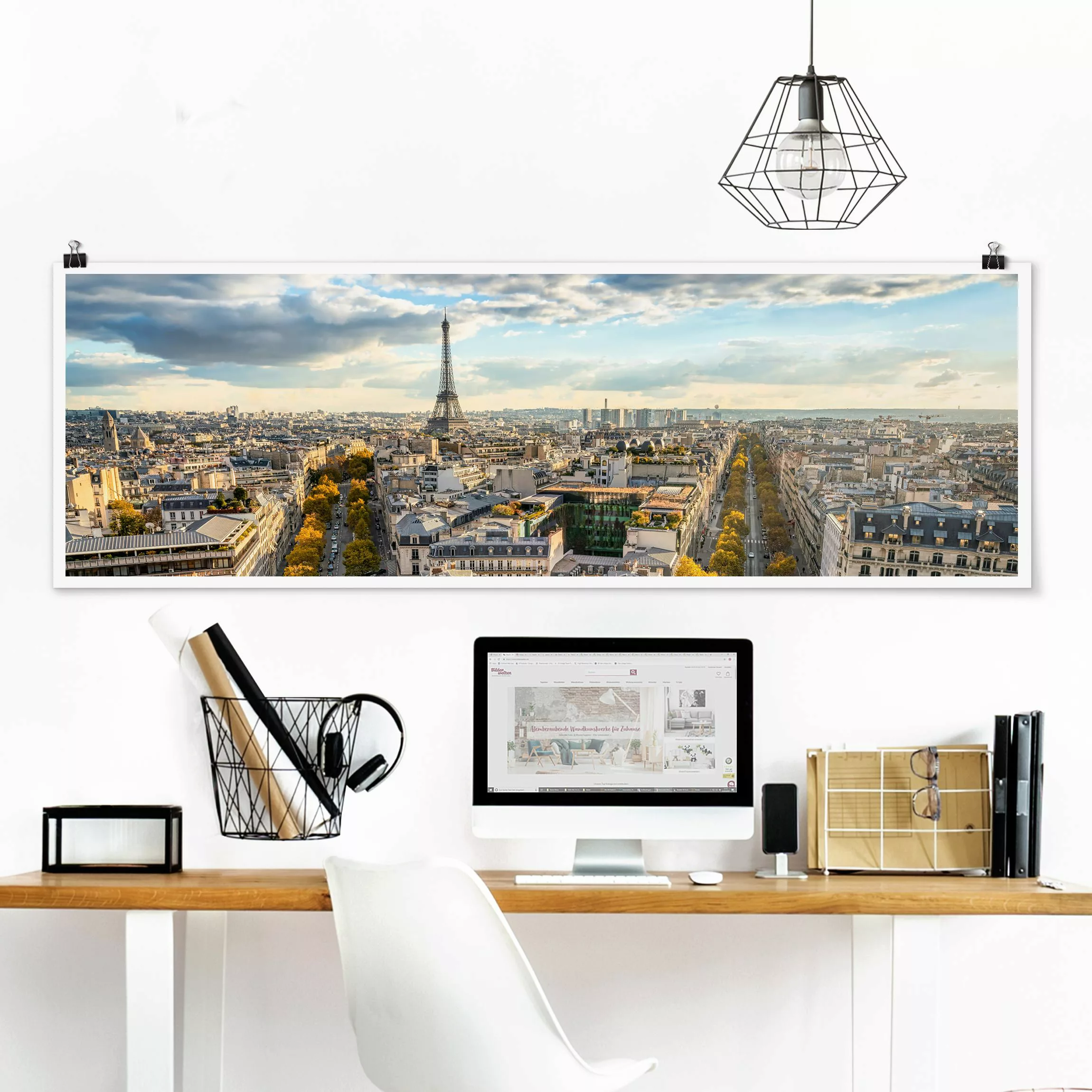 Poster Nice day in Paris günstig online kaufen