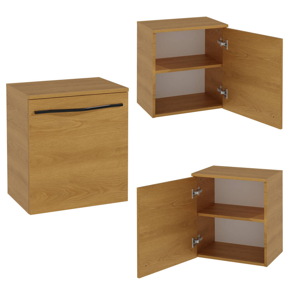 Lomadox Seitenschrank PIHA-145 Beistellschrank Badschrank Unterschrank Bad günstig online kaufen