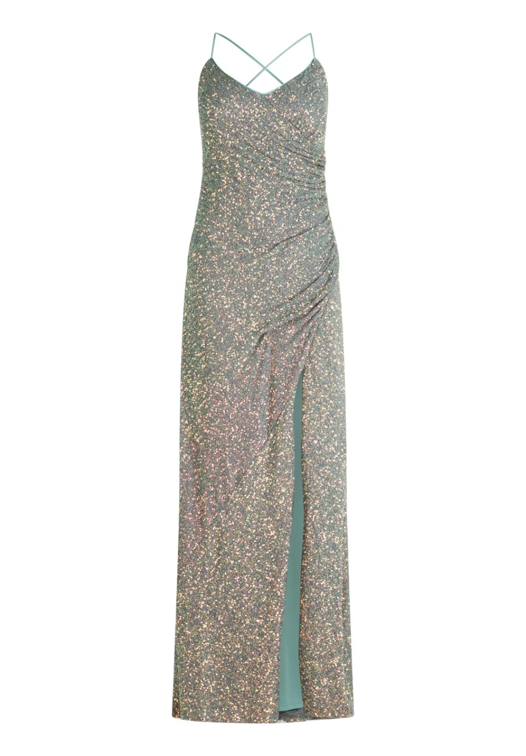 Vera Mont Abendkleid "Vera Mont Damen Abendkleid im Glitzer-Look", Wickel-D günstig online kaufen